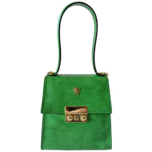 Artemisia 299/22 Small Lady Bag in cow leather - Artemisia Radica Emerald