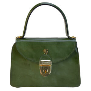 Veneziano R285/M Lady Bag in cow leather - Radica Dark Green