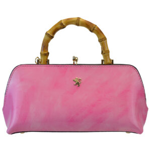 Candeli Handbag R565 in genuine leather - Radica Fuchsia